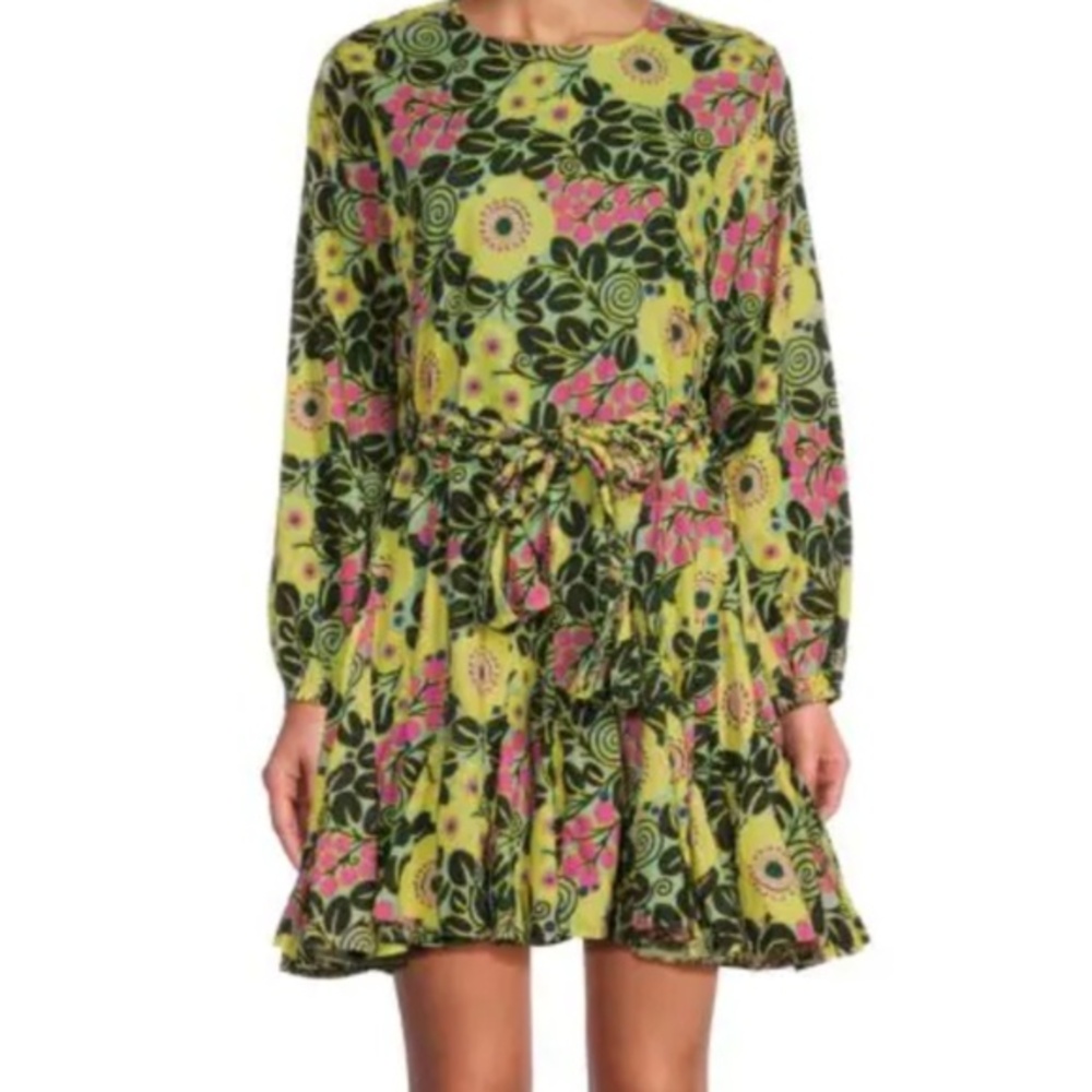 Rhode - Ella Floral A-line Mini Dress